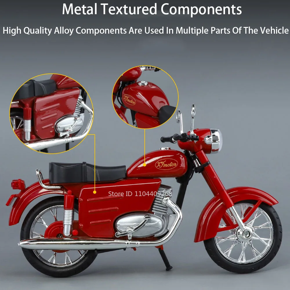 1:10 Scale XF250 Motorcycle Mo - Vintage And Collectible Toys 리뷰 및 가격