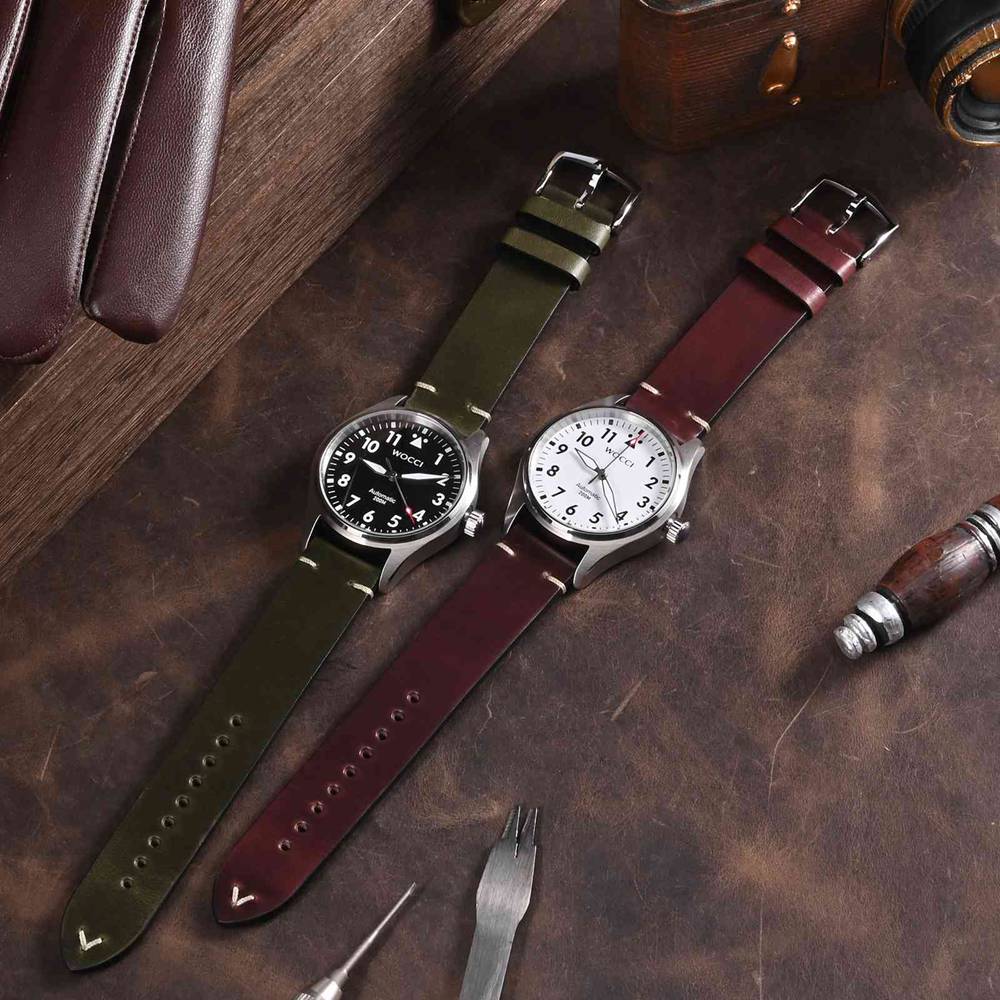 WOCCI Oil Wax Leather Watch St - Vintage Watch Collecting 리뷰 및 가격