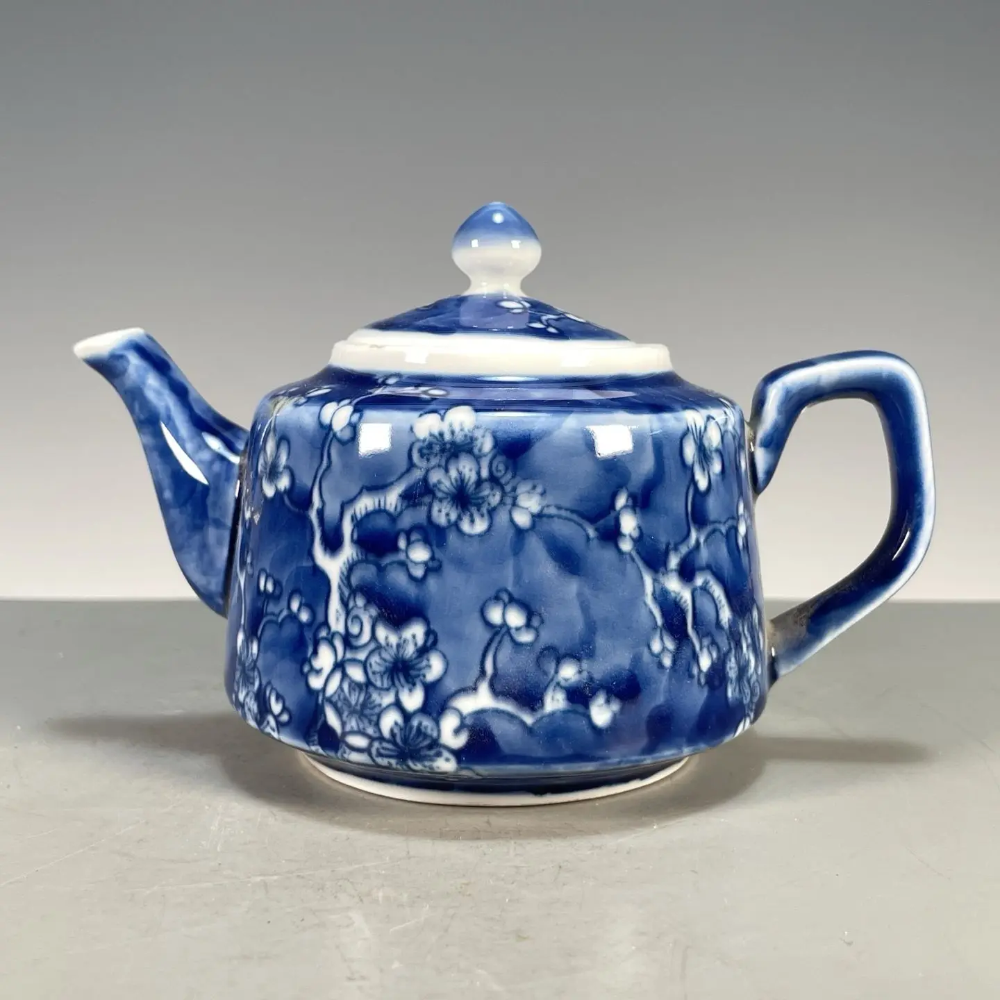 Hand Painted Blue White Flat P - Vintage Collectible Pottery 리뷰 및 가격