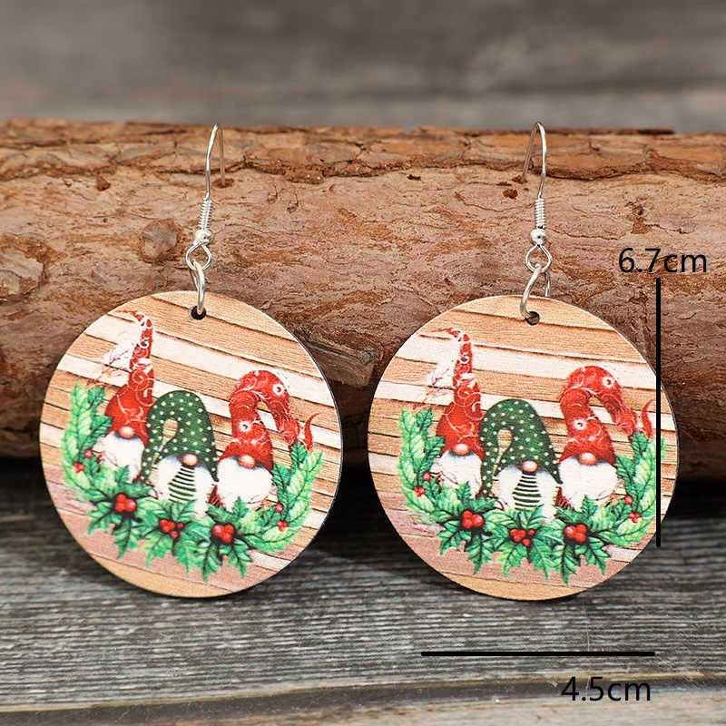 New Vintage Wooden Christmas C - Vintage Collectible Santa 리뷰 및 가격