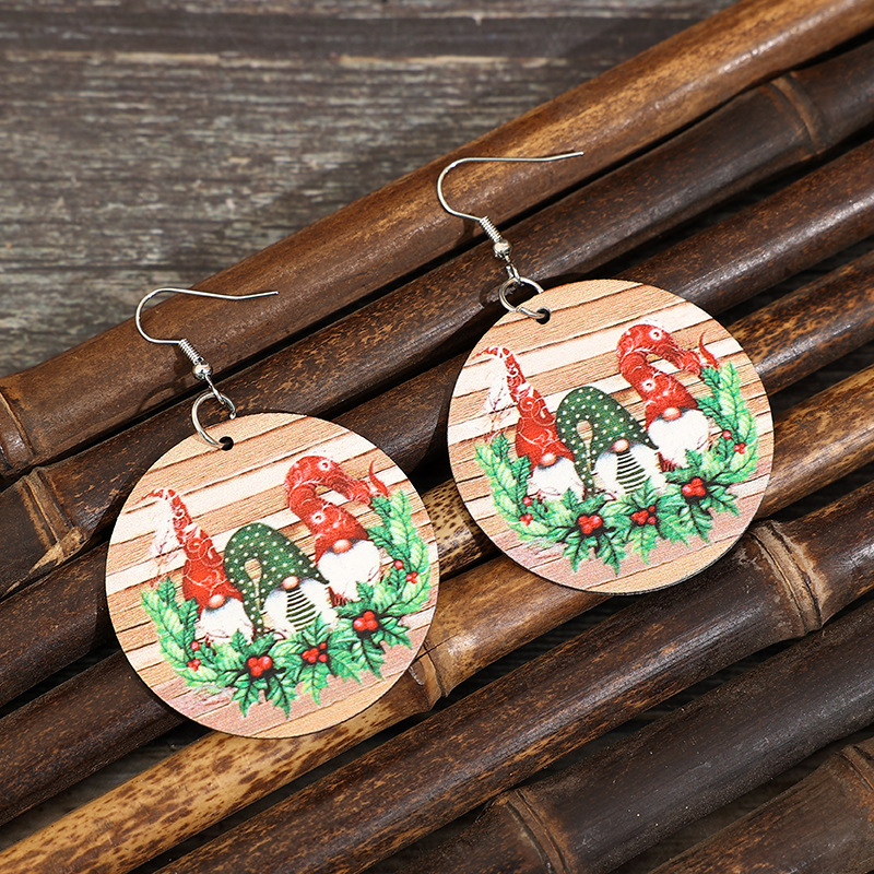 New Vintage Wooden Christmas C - Vintage Collectible Santa 리뷰 및 가격